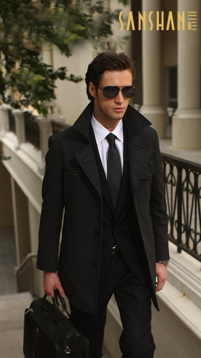 三杉男士大衣定制系列