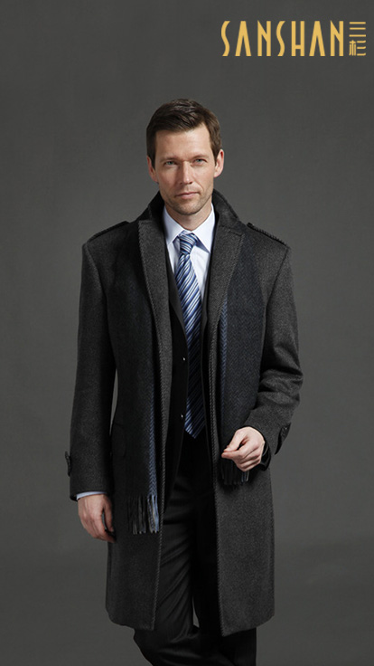 三杉男士大衣定制系列