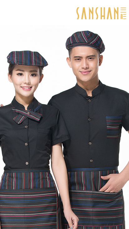 三杉酒店餐饮工作服定制系列