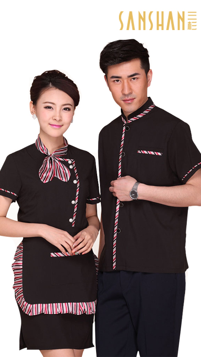 三杉酒店餐饮工作服定制系列