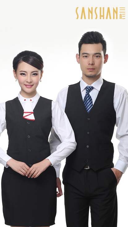 三杉欧式风酒店服装定制系列