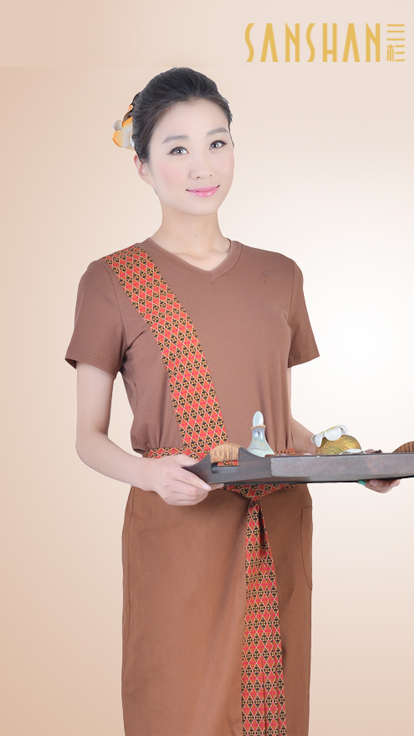 三杉东南亚风情酒店服装定制系列