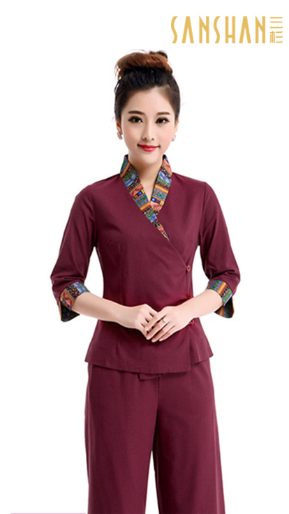 三杉东南亚风情酒店服装定制系列